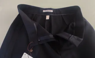 Pantalón vestir Punto Roma azul marino T.36