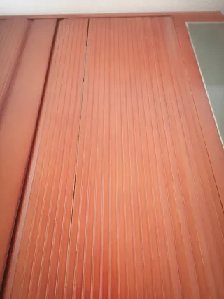 Mesa extensible madera y cristal