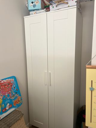 Armadio BRIMNES 2 ante bianco 78x190