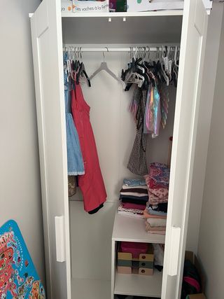 Armadio BRIMNES 2 ante bianco 78x190