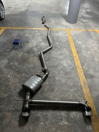 Línea de escape BMW 320d E92