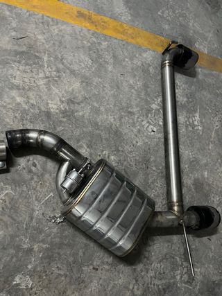 Línea de escape BMW 320d E92