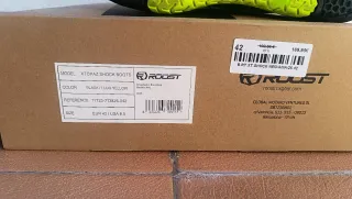 Botas Enduro Cross Roost Negras y Flúor