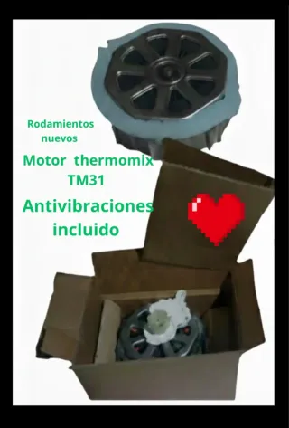 MOTOR THERMOMIX TM31 RODAMIENTOS NUEVOS