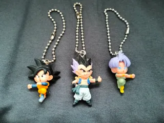 Pack 3 llaveros UDM Dragon ball Gotrunks