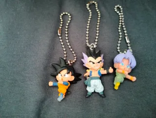 Pack 3 llaveros UDM Dragon ball Gotrunks