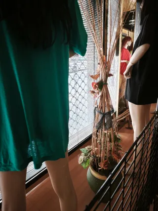 Maceteros de cerámica decorados