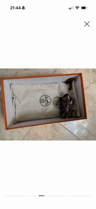 Sandalias Chypre Hermes Negras