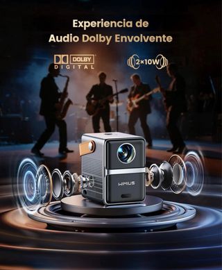 Proyector Wimius P61 4K Smart System Dolby Audio