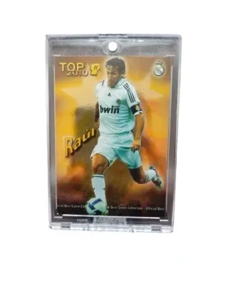 2 Cromos Raúl Real Madrid Top 2010