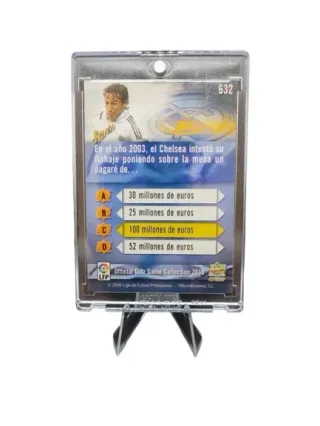 2 Cromos Raúl Real Madrid Top 2010