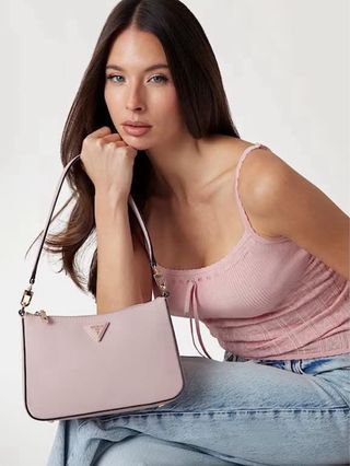 Bolso Guess Rosa Nuevo