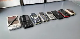 Lote 8 móviles vintage Nokia