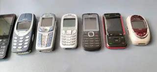 Lote 8 móviles vintage Nokia