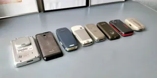 Lote 8 móviles vintage Nokia