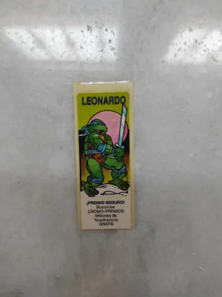 Cromo Tortugas Ninja Chicle