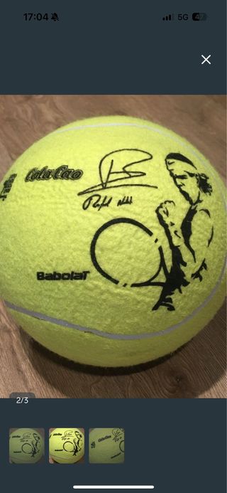 2xPelota Tenis Rafa Nadal