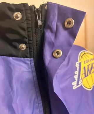 Chaqueta Los Angeles Lakers Morada y Negra
