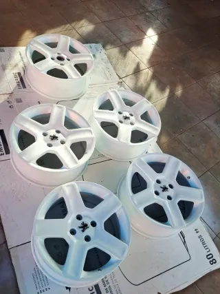 5 Llantas Peugeot "206 RC" en 17"