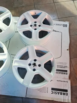5 Llantas Peugeot "206 RC" en 17"