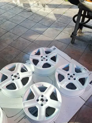 5 Llantas Peugeot "206 RC" en 17"