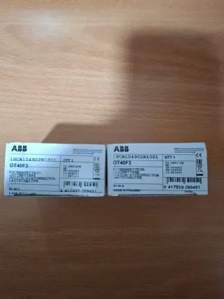 Seccionador ABB OT40F3 3P 40A