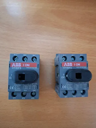 Seccionador ABB OT40F3 3P 40A