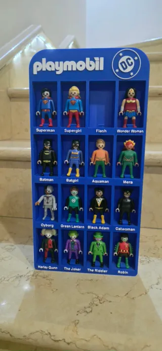 Espositore Playmobil DC Comics