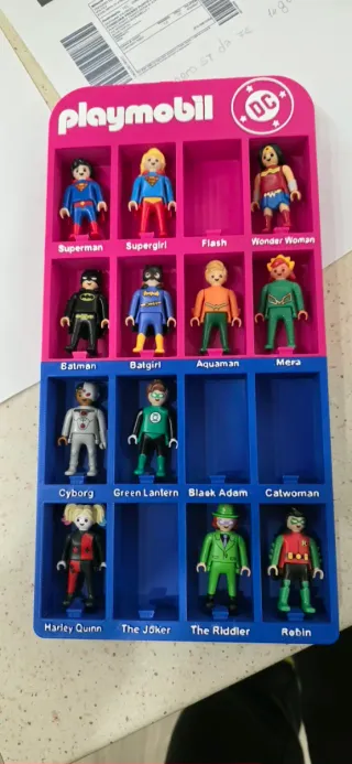 Espositore Playmobil DC Comics