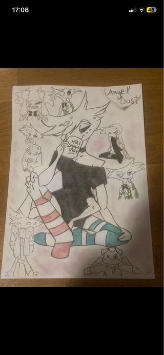 Disegno fatto a mano Angel Dust