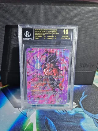 Vegito SS4 Beckett 10 Black Label