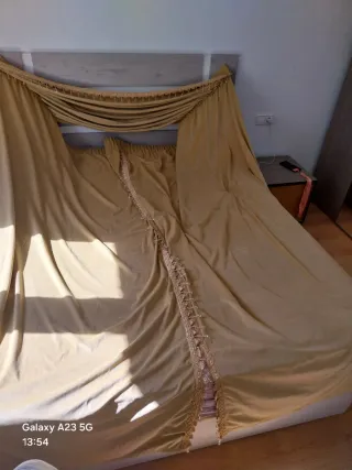 Cortina de terciopelo diseño elegante