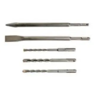 Taladro y martillo percutor en maletín