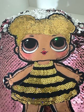 Mochila LOL con lentejuelas