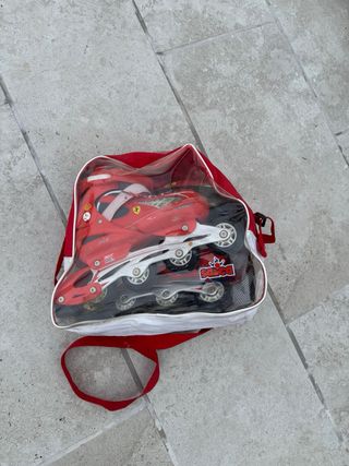 Pack Patines Ferrari Niño + Protección