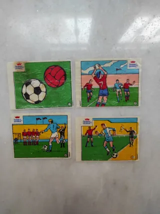Cromos Fútbol Chicle Dubble Bubble