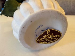 Scultura fiori Capodimonte