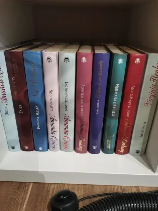 Libros de novela rosa. 45 libros