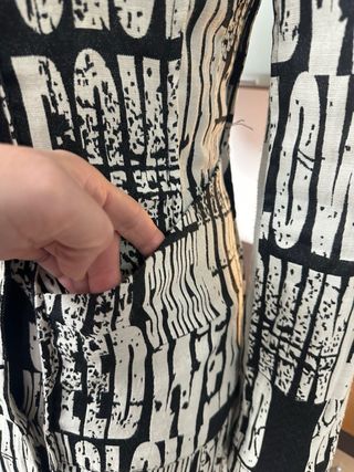 Abrigo Desigual entretiempo estampado