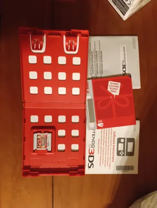 Nintendo 2DS edición Mario kart completa+9 Juegos