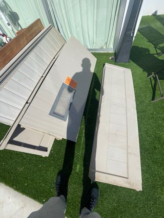 Caseta Jardín PVC 2x1.5x2m