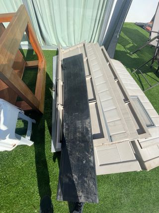 Caseta Jardín PVC 2x1.5x2m