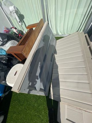 Caseta Jardín PVC 2x1.5x2m