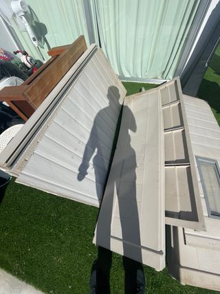 Caseta Jardín PVC 2x1.5x2m