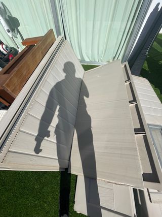 Caseta Jardín PVC 2x1.5x2m