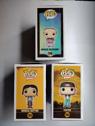 Funko Pop! Lote Horace Slughorn y 2 Yellowstone