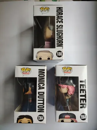 Funko Pop! Lote Horace Slughorn y 2 Yellowstone