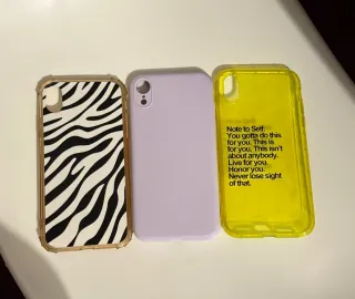 Fundas iPhone XR (3 unidades)