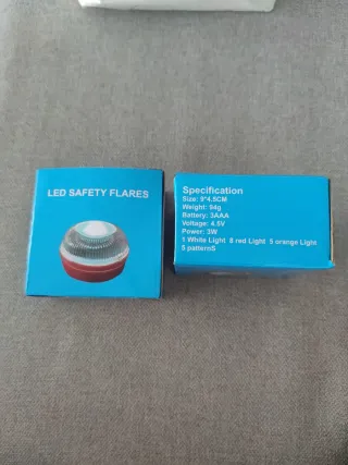 Luz de advertencia LED para coche