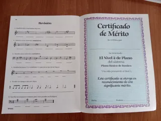 Método Básico de Piano Bastien Nivel 2